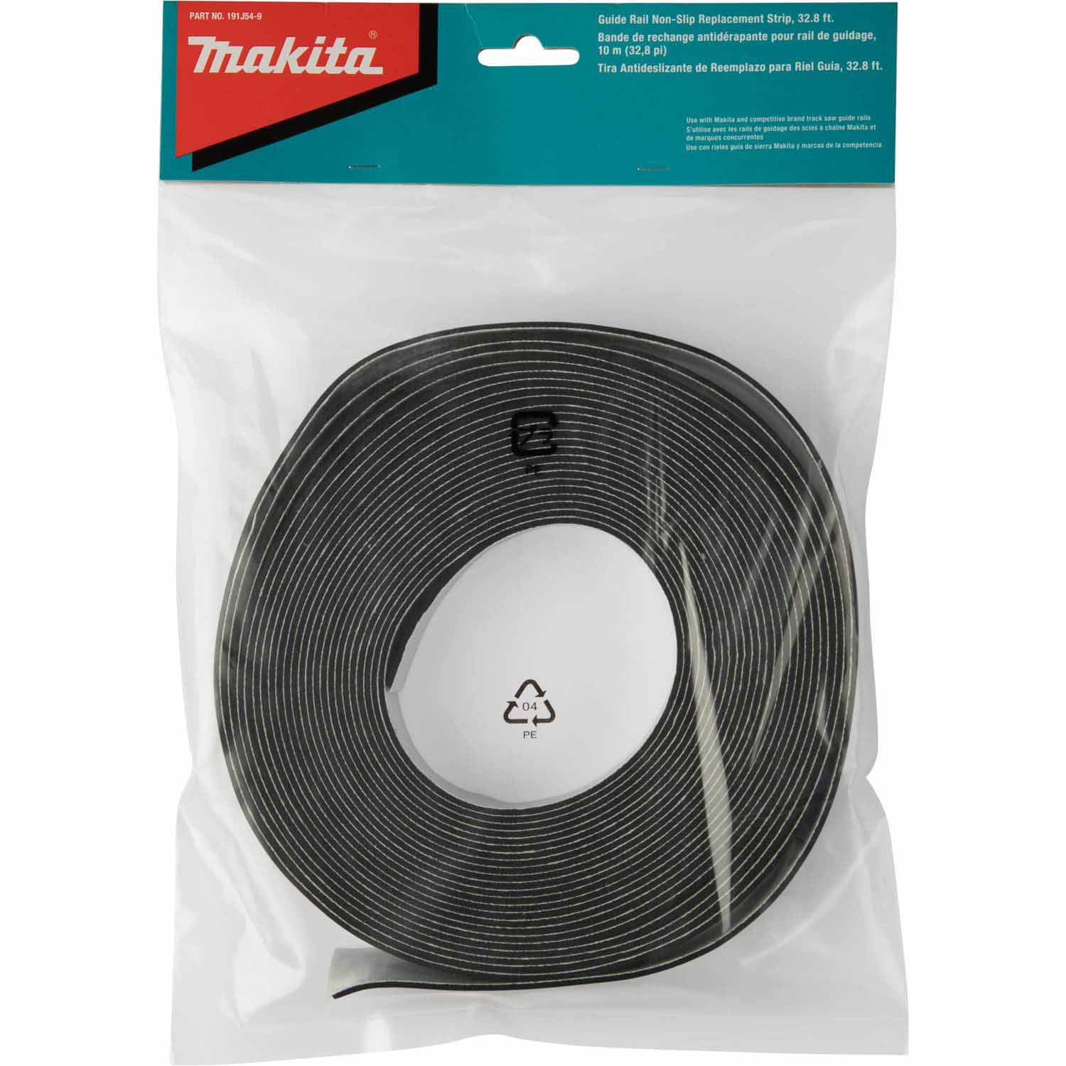 Makita 191J54-9 Guide Rail Non-Slip Replacement Strip, 32.8 ft. - Moutools