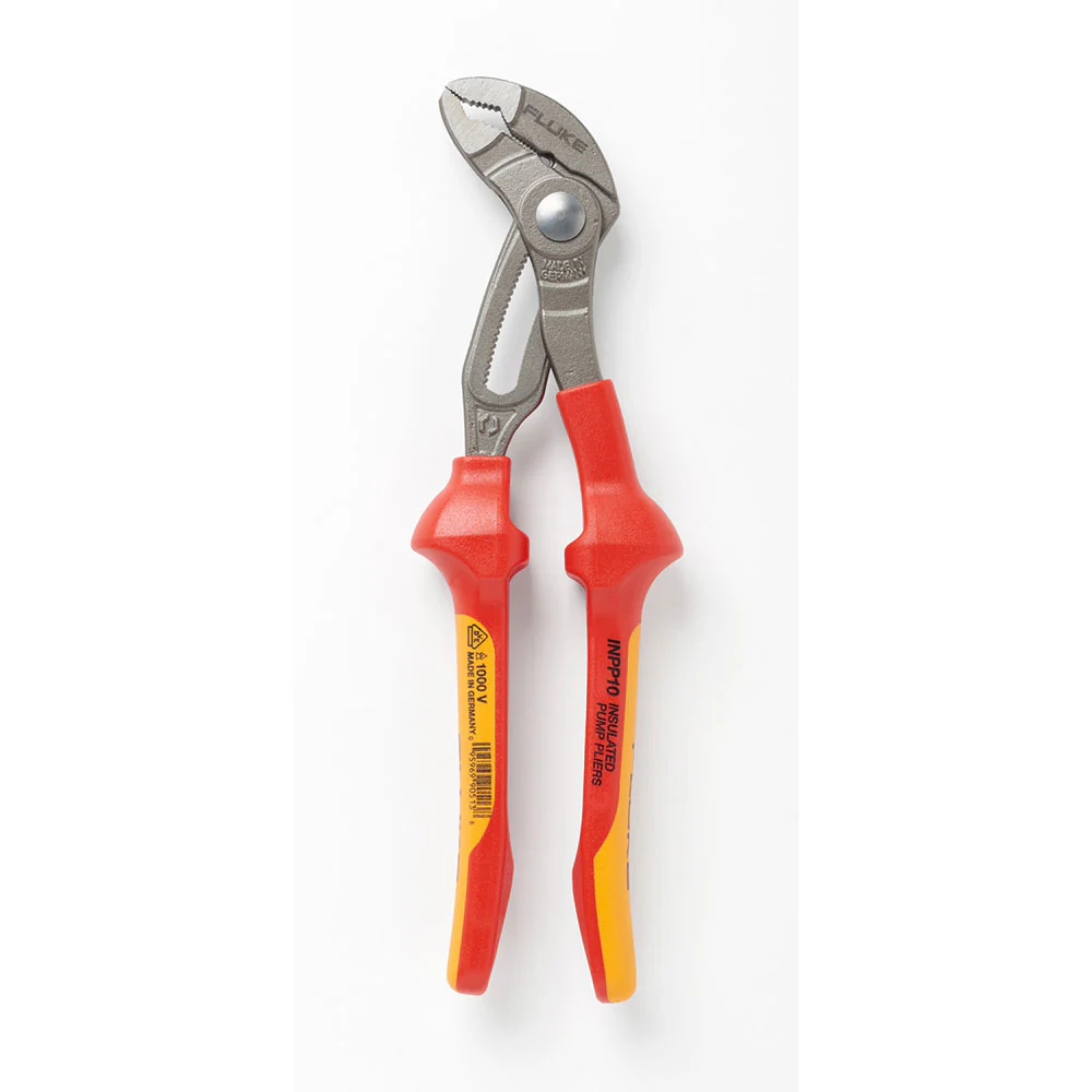 Fluke 5067259 INPP10 Insulated Pump Pliers, Fast Adjustable, 10