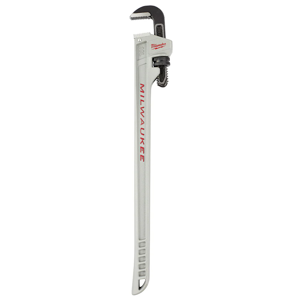 Milwaukee 48-22-7213 10L Aluminum Pipe Wrench with POWERLENGTH Handle - Moutools