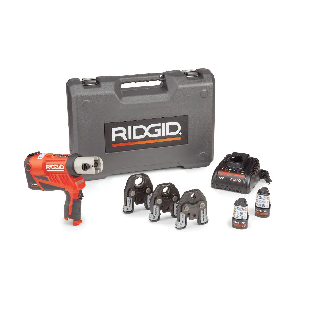 Ridgid 57403 RP 240 Compact Pistol Grip Press Tool Kit - Moutools