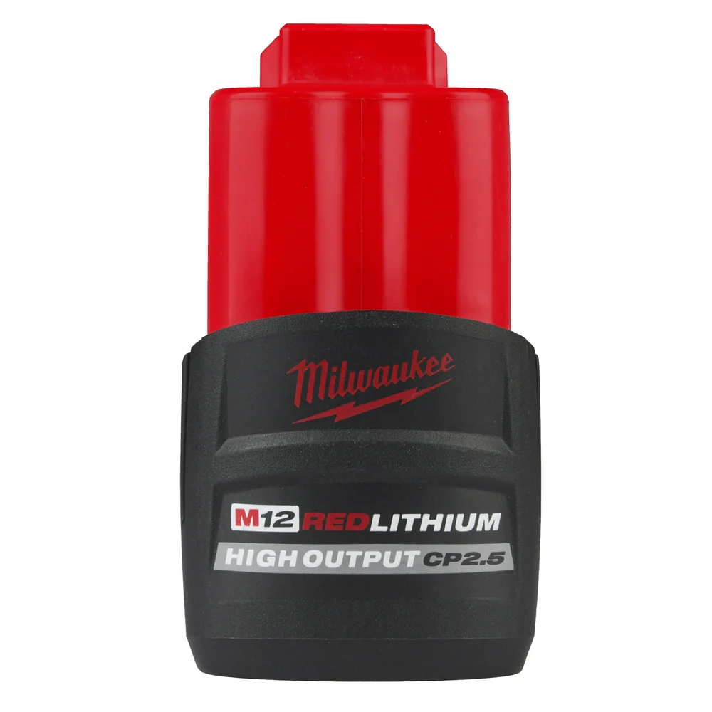 Milwaukee 48-11-2425 M12 REDLITHIUM HIGH OUTPUT CP2.5 Battery Pack - Moutools