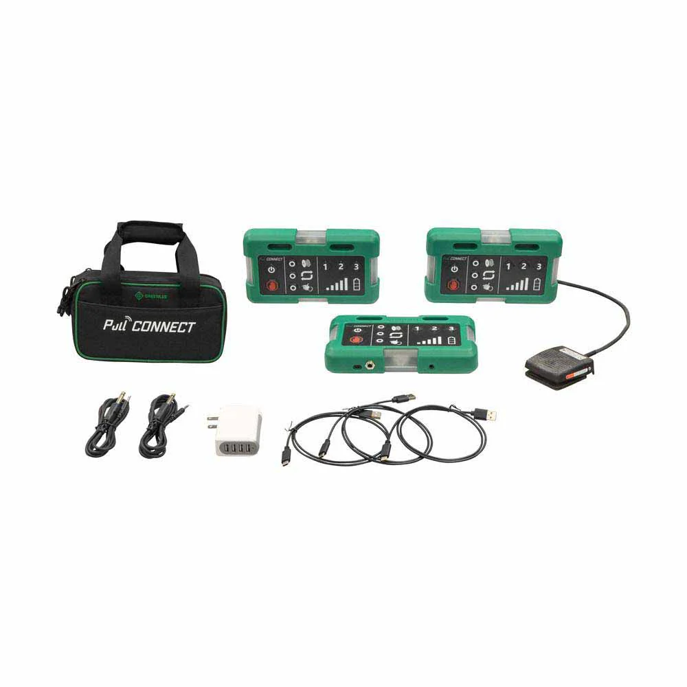 Greenlee GPC03 Pull Connect Pulling System, 3-Piece Kit - Moutools