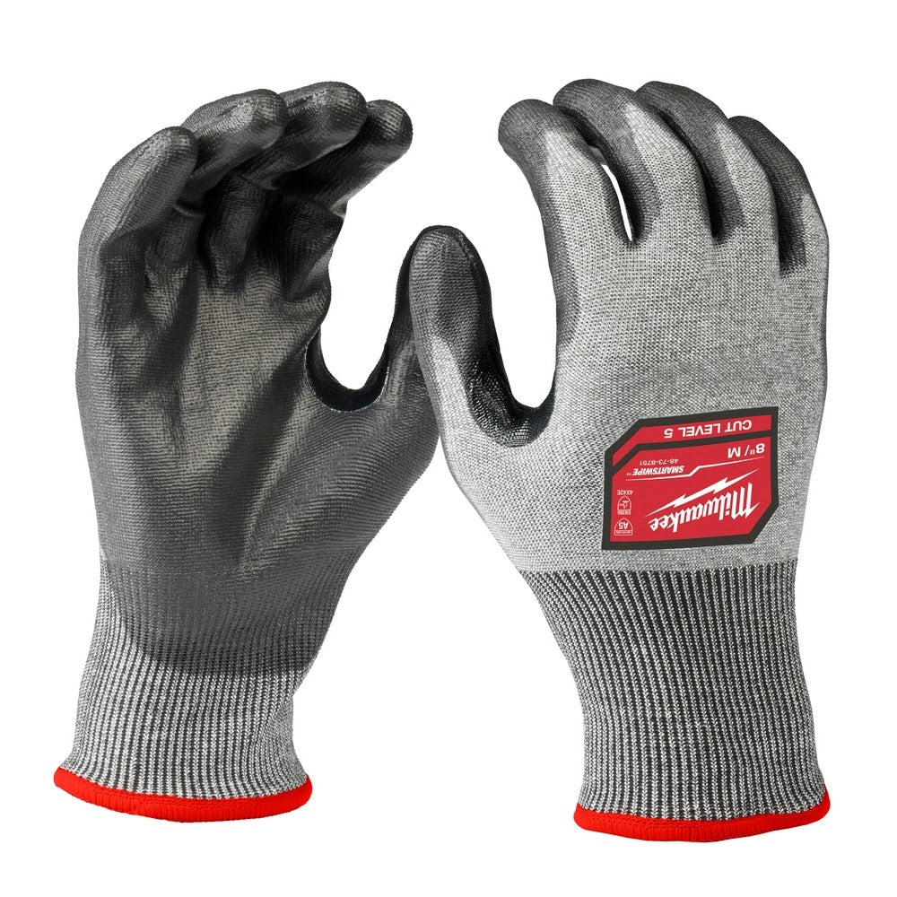 Milwaukee 48-73-8754 Cut Level 5 High Dexterity Polyurethane Dipped Gloves - XXL - Moutools