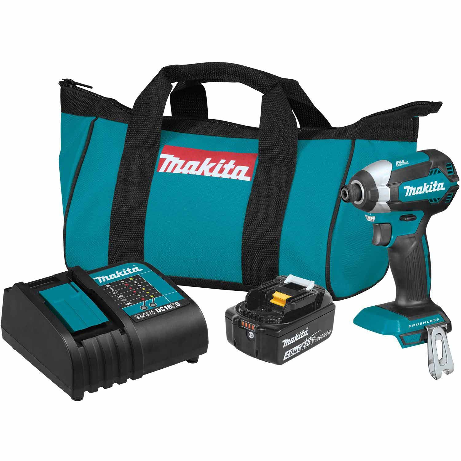 Makita XDT13SM1 18V LXT® Impact Driver Kit (4.0Ah) - Moutools