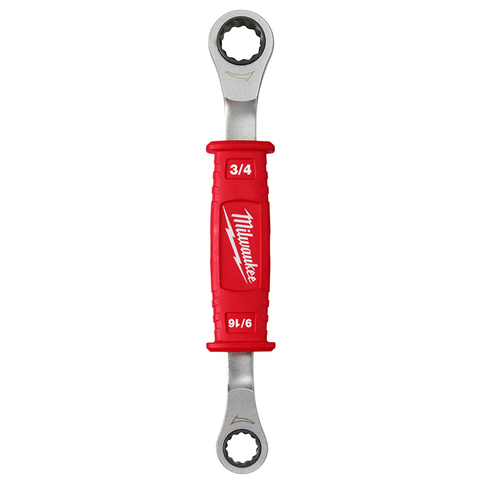 Milwaukee 48-22-9211 Lineman’s 2-in-1 Insulated Ratcheting Box Wrench - Moutools