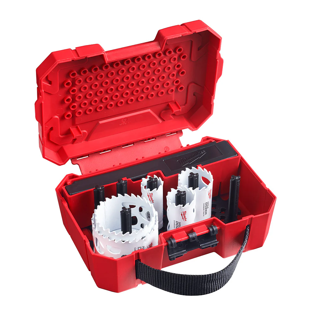 Milwaukee 49-22-3079 9 PC HOLE DOZER™ with Carbide Teeth Hole Saw Kit - Moutools