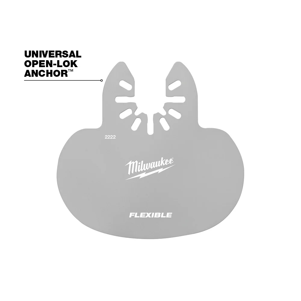 Milwaukee 49-25-2222 Milwaukee® OPEN-LOK™ MUSHROOM SEALANT SCRAPER BLADE 5PK - Moutools