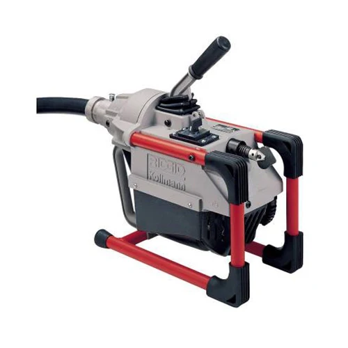 RIDGID 66497 K-60SP-SE 115V Sectional Cable Machine with A-1 Mitt and Pin Key/Hose - Moutools
