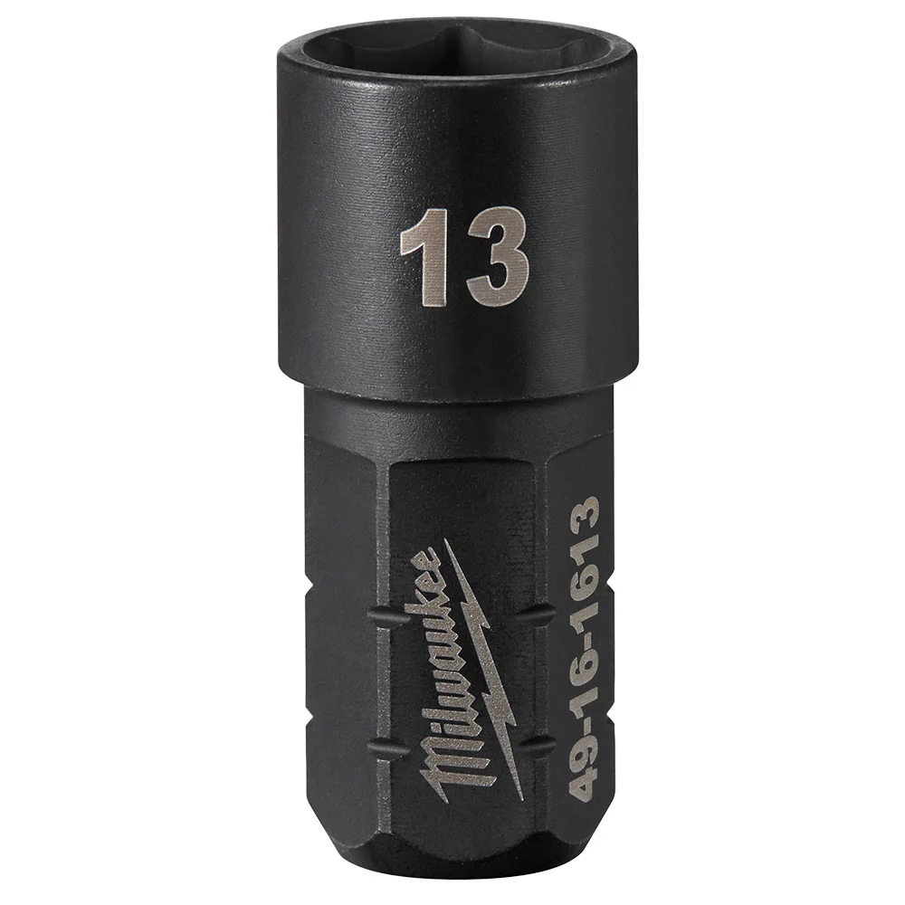 Milwaukee 49-16-1613 INSIDER Box Ratchet Socket 6 Point 13mm - Moutools