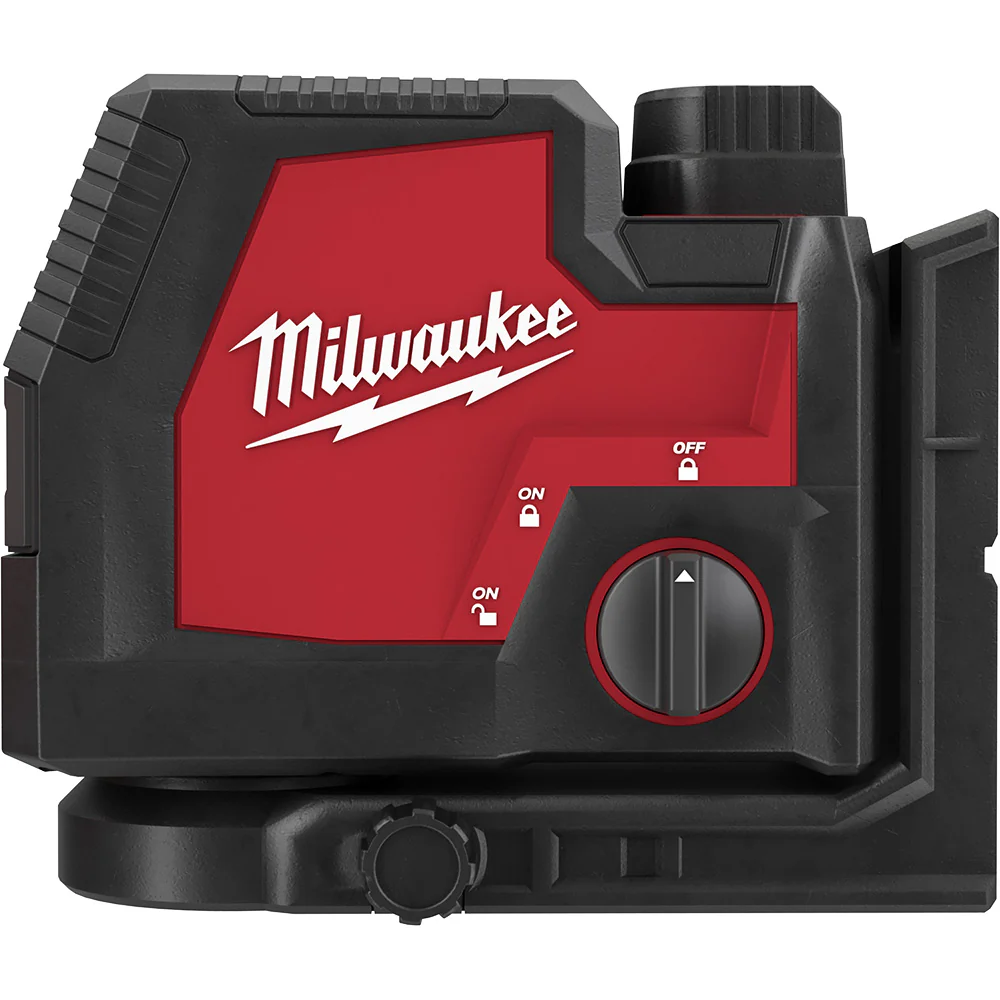 Milwaukee 3522-21 USB Rechargeable Green Cross Line & Plumb Points Laser - Moutools
