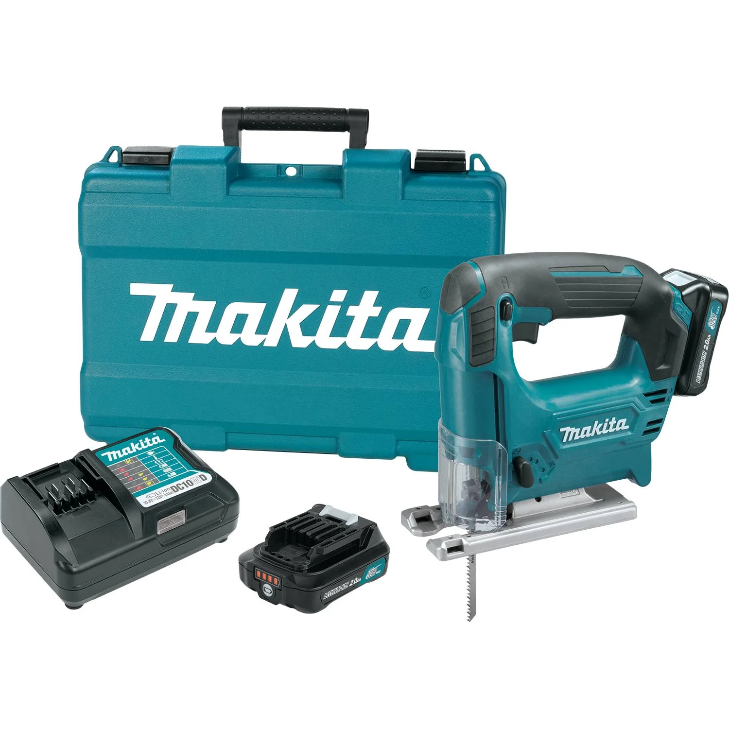 Makita VJ04R1 12V max CXT Lithium-Ion Cordless Jig Saw Kit - Moutools