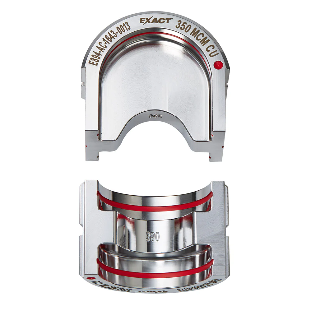 Milwaukee 49-12-U350C EXACT™ 350 MCM Copper 12T U-Style Die - Moutools