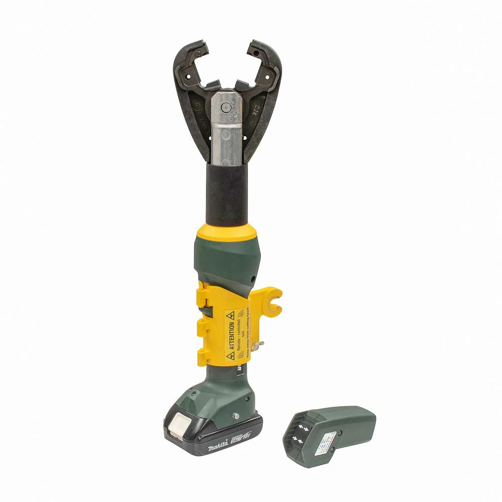 Greenlee EK425LXRK11 EK425LXR 6 Ton, Kearney Profile Remote Crimper, 2.0Ah Battery, 120V Charger - Moutools