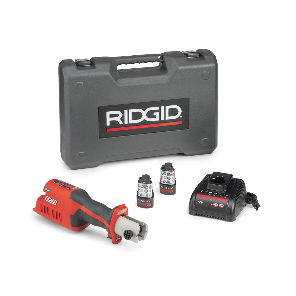 RIDGID 57383 RP 241 Compact Press Tool Kit without Jaws - Moutools