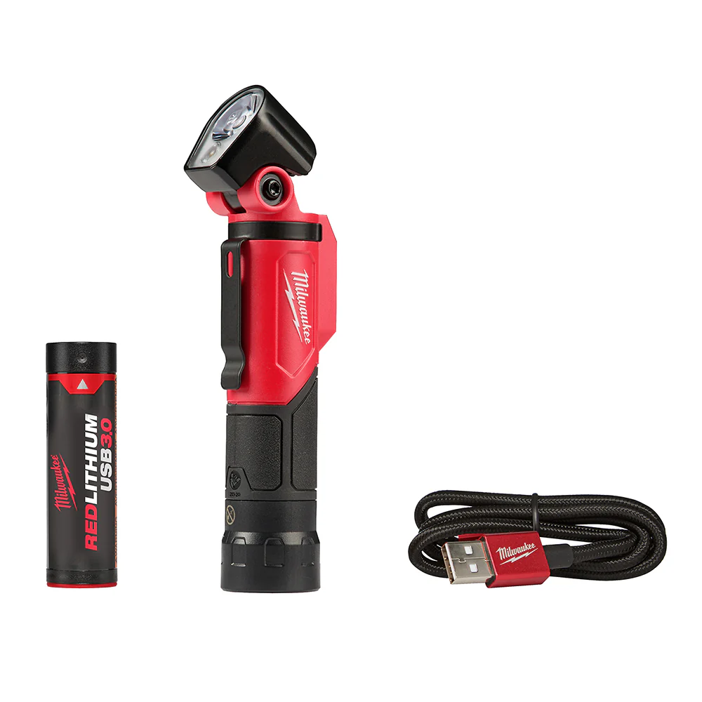 Milwaukee 2113-21 USB Rechargeable Pivoting Flashlight - Moutools