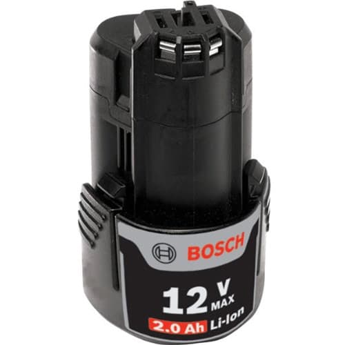 Bosch BAT414 12V Max Lithium-Ion 2.0Ah Clamshell High Capacity Battery - Moutools