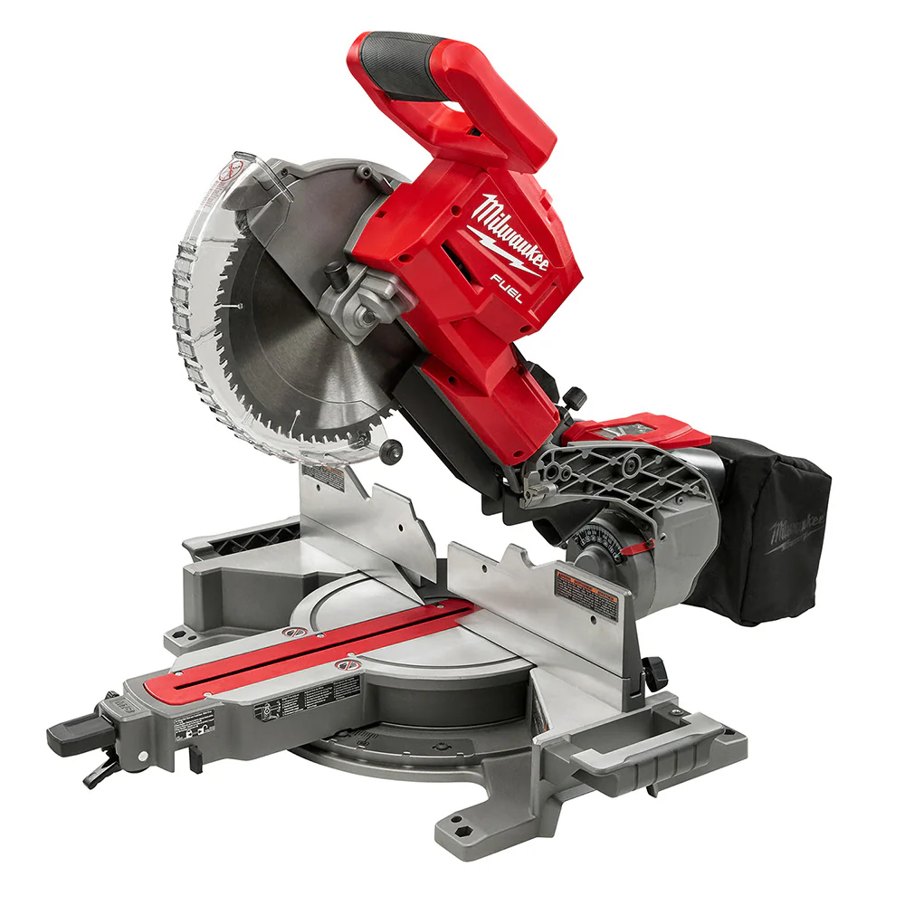 Milwaukee 2734-20 M18 FUEL Dual Bevel Sliding Compound Miter Saw Bare Tool - Moutools