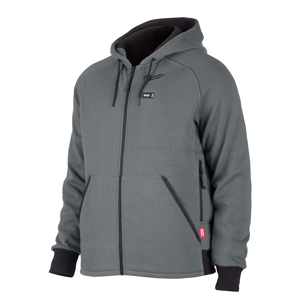 Milwaukee 306G-20 M12 Heated Hoodie Gray (Hoodie Only) - Moutools