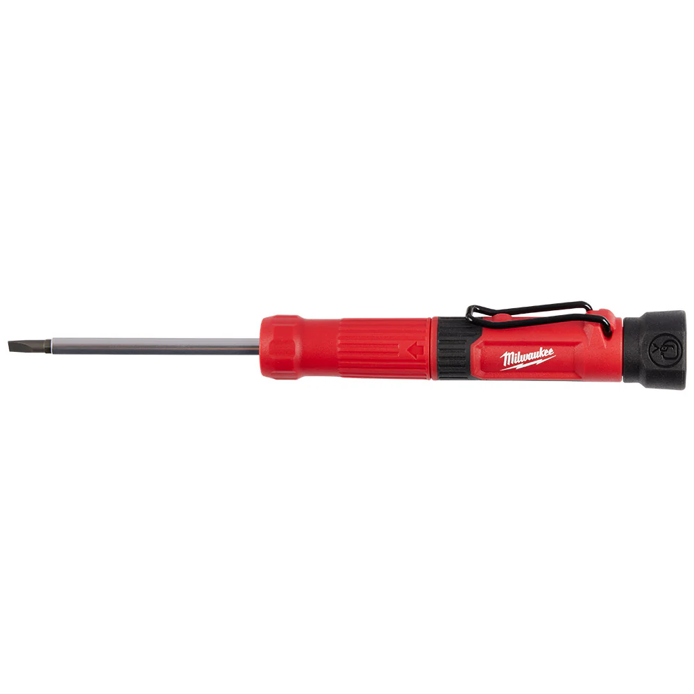 Milwaukee 48-22-2932 4-in-1 Pocket Precision Multi-Bit Screwdriver - Moutools