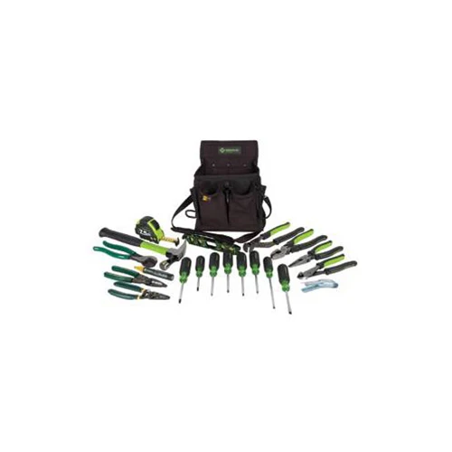 Greenlee 0159-23 Jouneyman's Metric Tool Kit 21 piece - Moutools