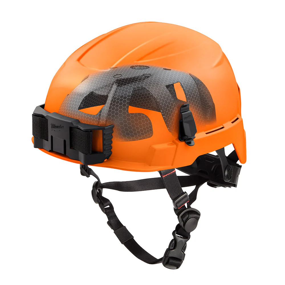 Milwaukee 48-73-1363 BOLT Orange Safety Helmet with IMPACT ARMOR Liner (USA) - Type 2, Class E - Moutools