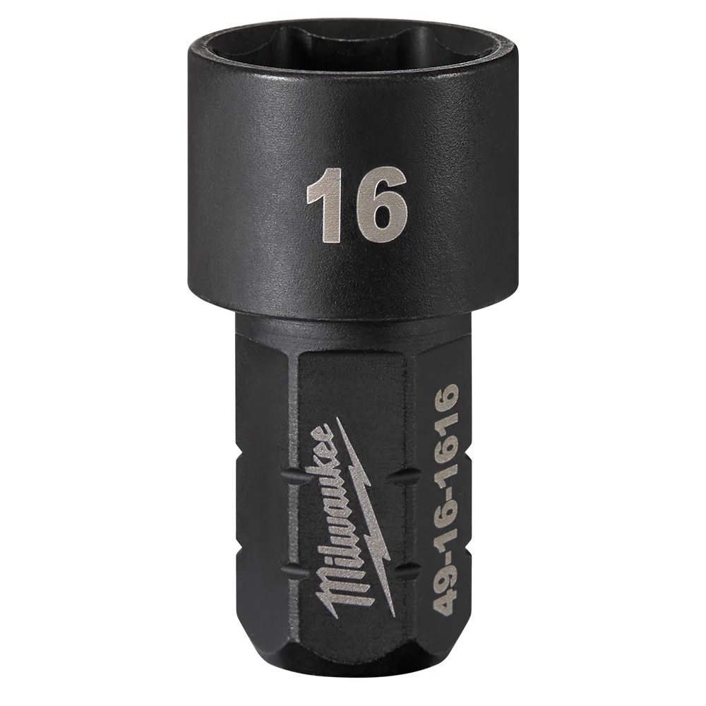 Milwaukee 49-16-1616 INSIDER Box Ratchet Socket 6 Point 16mm - Moutools
