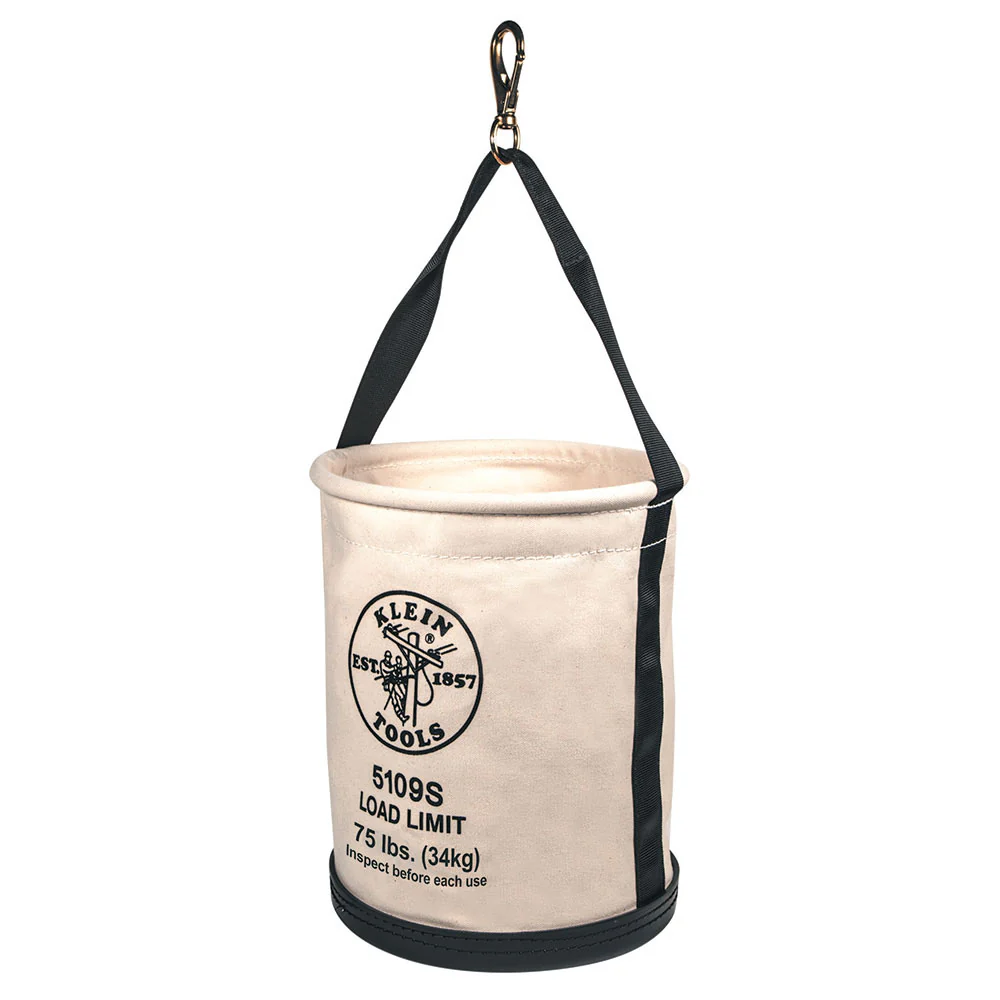 Klein 5109S Straight Wall Bucket Swivel Snap, 75-Pound Max - Moutools
