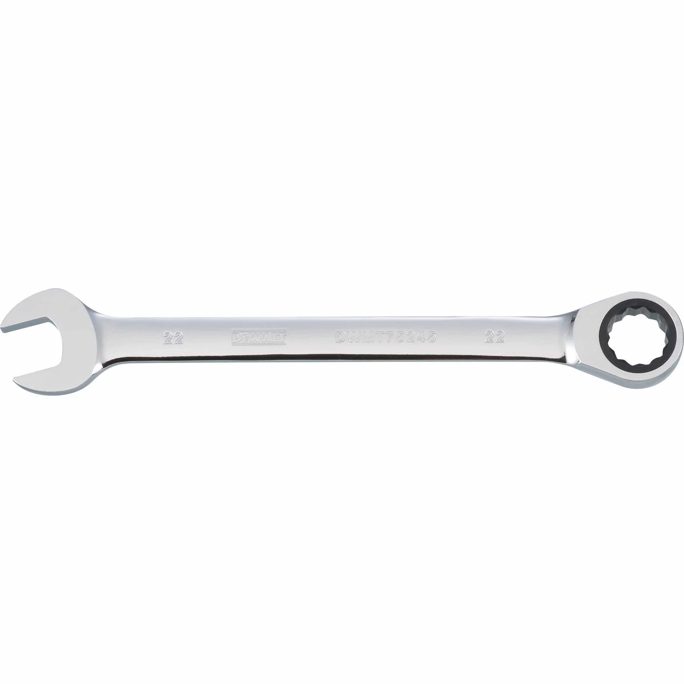 Dewalt DWMT75245OSP Mechanics Ratcheting Combination Wrench 22 MM - Moutools