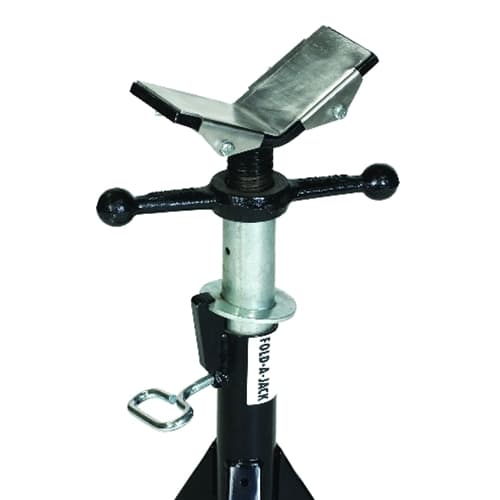 Sumner 780379 Hi Heavy Duty Jack w/Stainless Steel Vee Head Pipe Jack Stand - Moutools