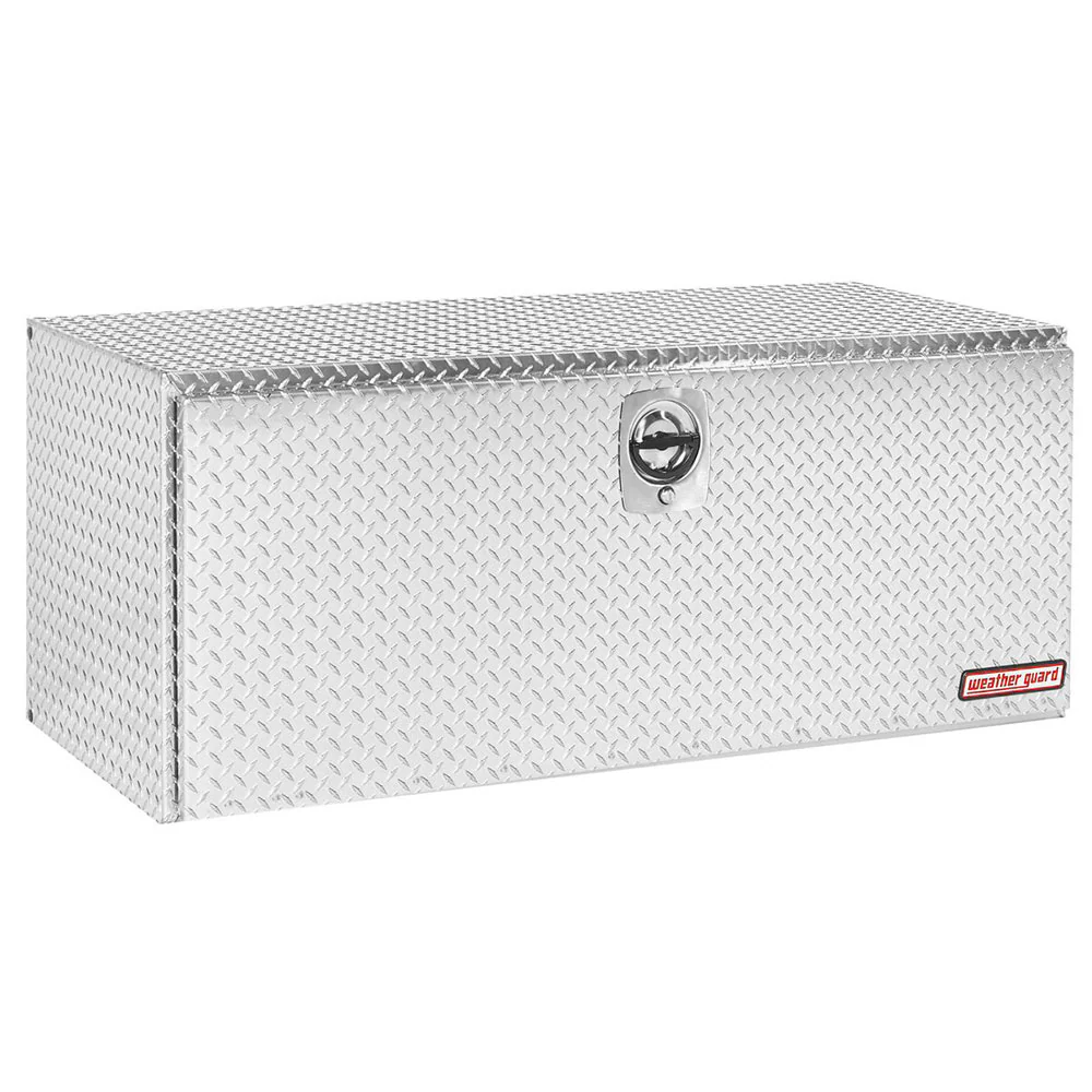 WeatherGuard 662-0-02 Clear Aluminum Underbed Box, Jumbo, 20.0 Cu. Ft. - Moutools