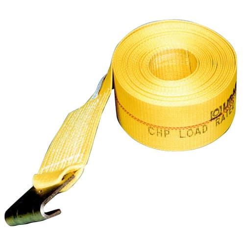 Lift All 61202 Load Hugger Flat Hook Replacement Winch Strap, 4