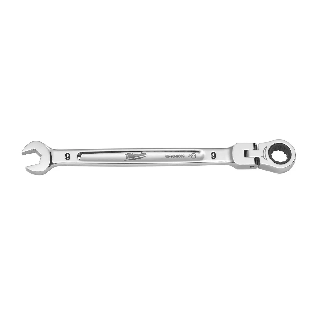 Milwaukee 45-96-9609 9mm Flex Head Combination Wrench - Moutools