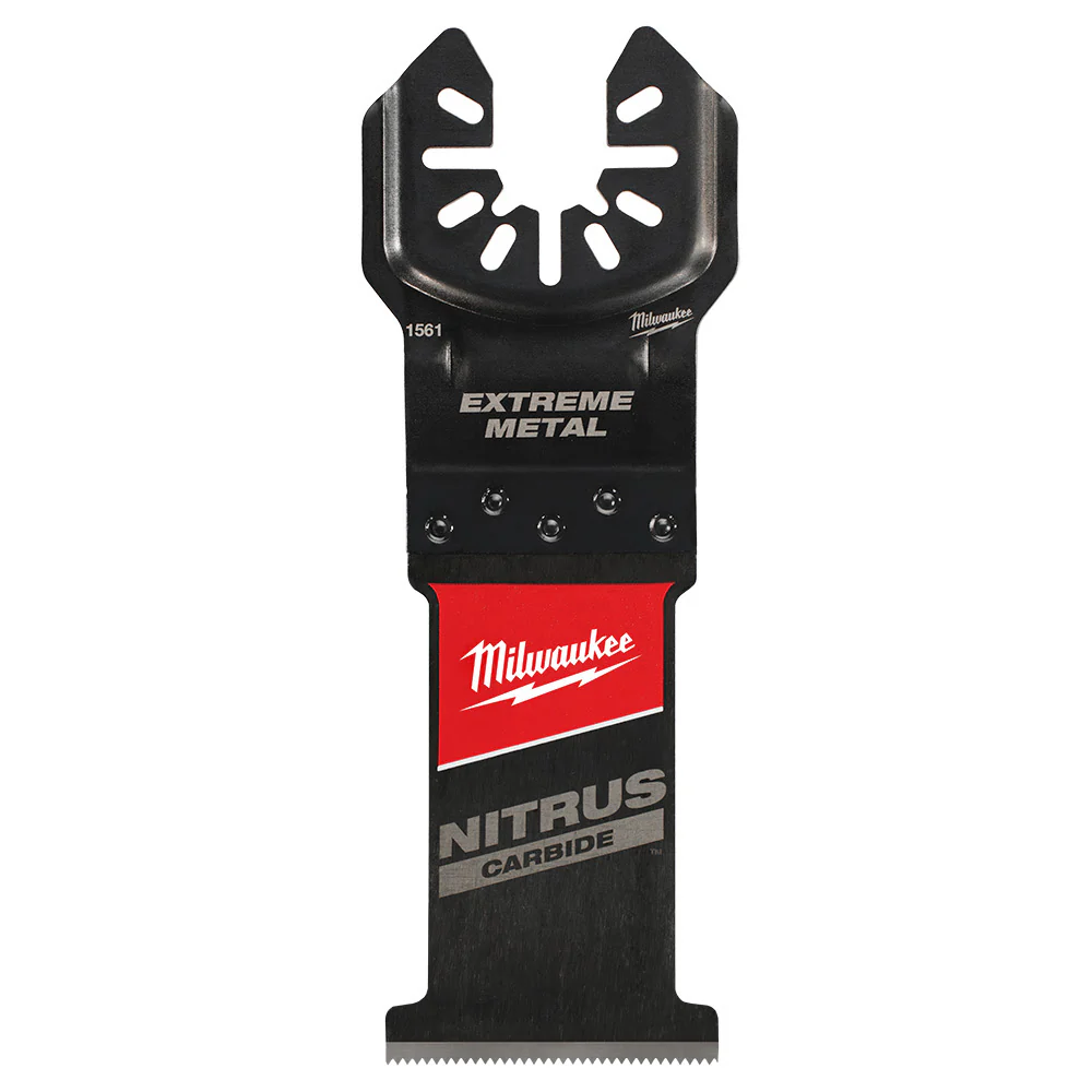 Milwaukee 49-25-1569 Nitrus Carbide Extreme Metal Universal Fit Open-Lok Multi-Tool Blade 10Pk - Moutools