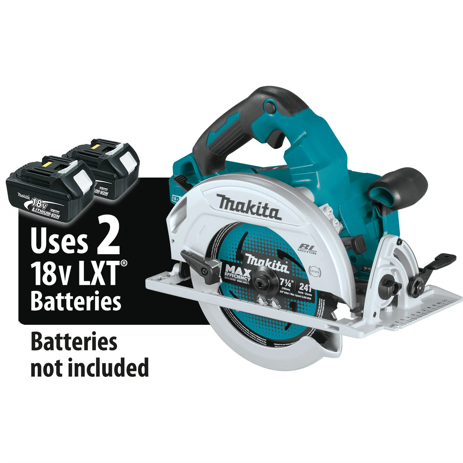 Makita XSH07ZU 18V X2 LXT Circular Saw Top Handle, Tool Only - Moutools