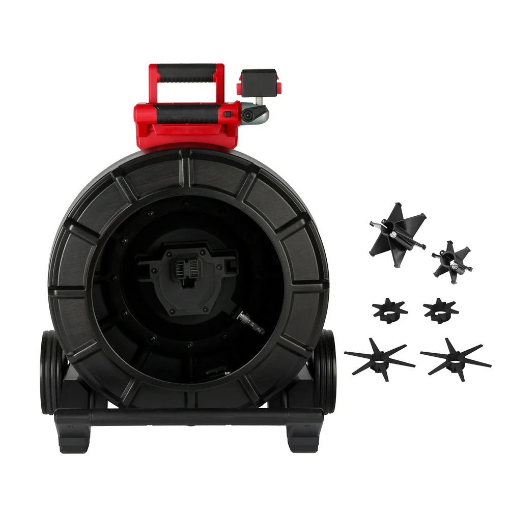 Milwaukee 2975-20 M18 200’ Mid-Stiff Pipeline Inspection Reel - Moutools