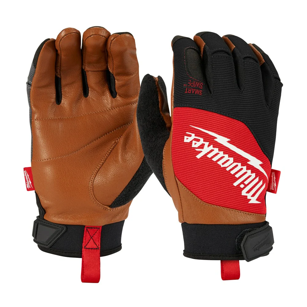 Milwaukee 48-73-0023 Leather Performance Gloves - X-Large - Moutools