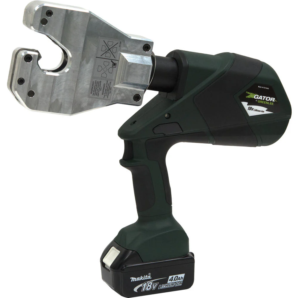 Greenlee EK6ATLX11 6 Ton Crimper Quad, Li-Ion, Standard, 120V - Moutools