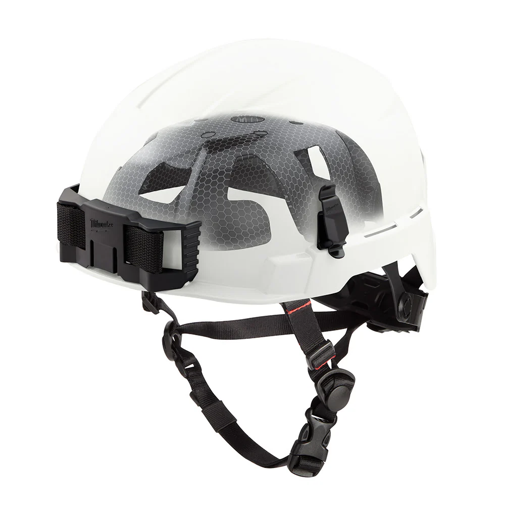 Milwaukee 48-73-1351 BOLT White Safety Helmet with IMPACT ARMOR Liner (USA) - Type 2, Class E - Moutools