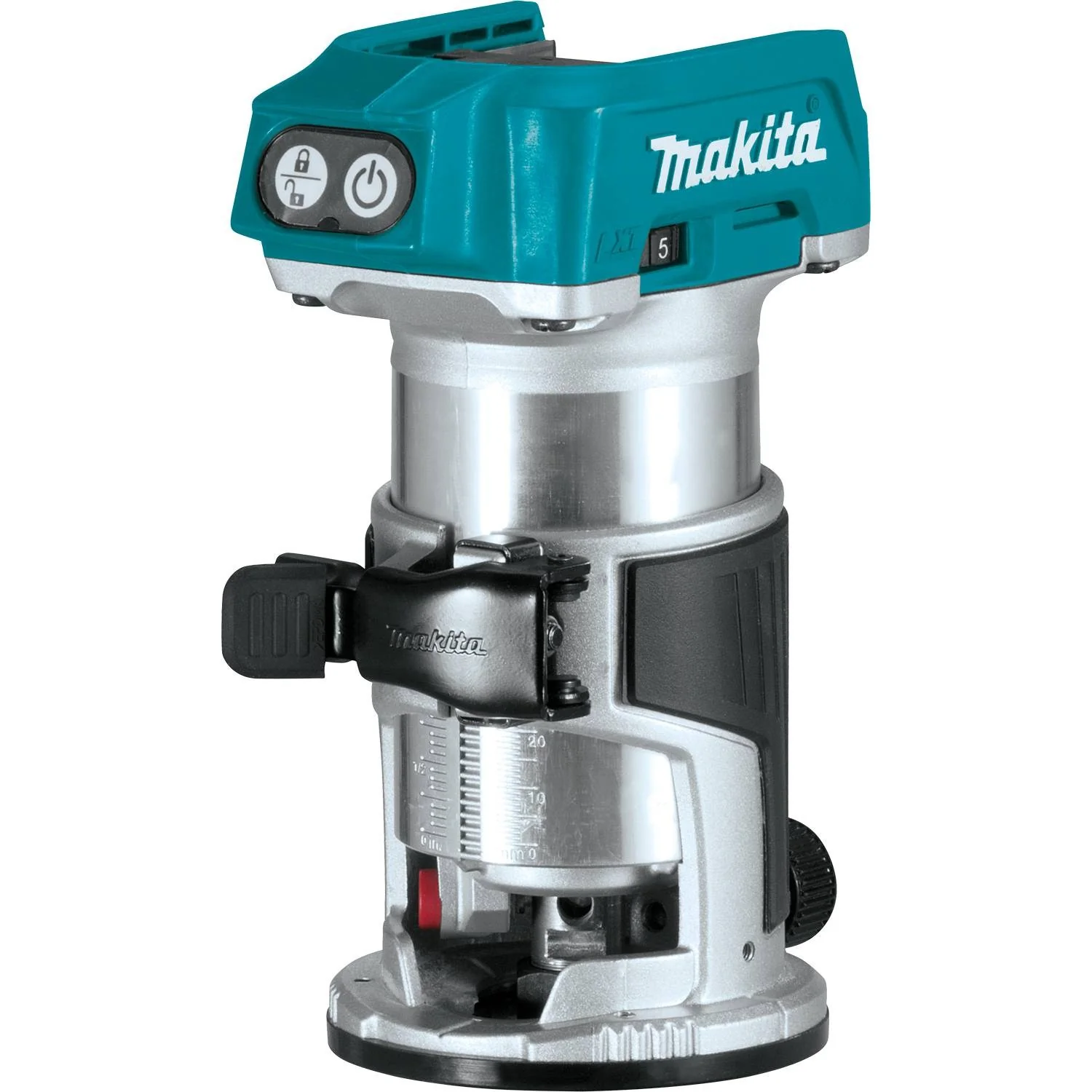 Makita XTR01Z 18V LXT Brushless Cordless Compact Router, Bare Tool - Moutools