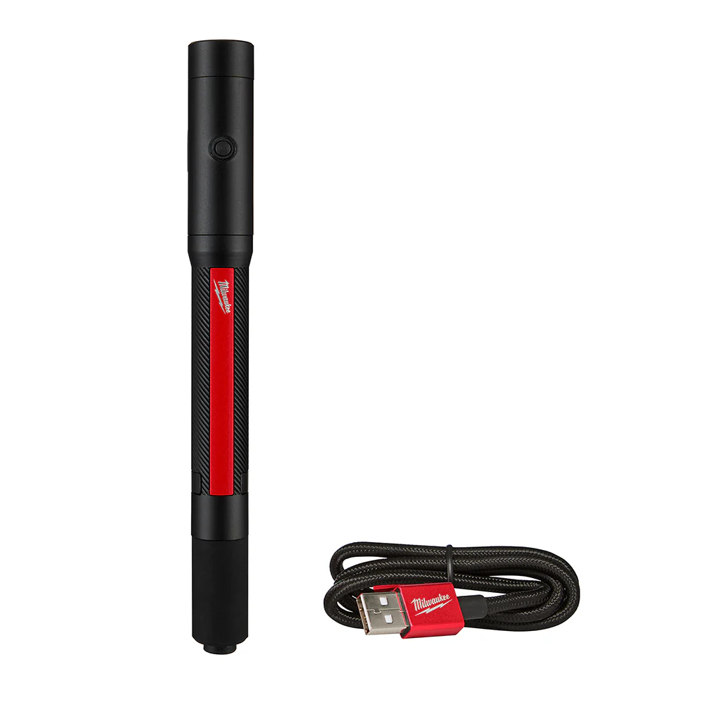 Milwaukee 2010R Milwaukee® Rechargeable 250L Penlight w/ Laser - Moutools