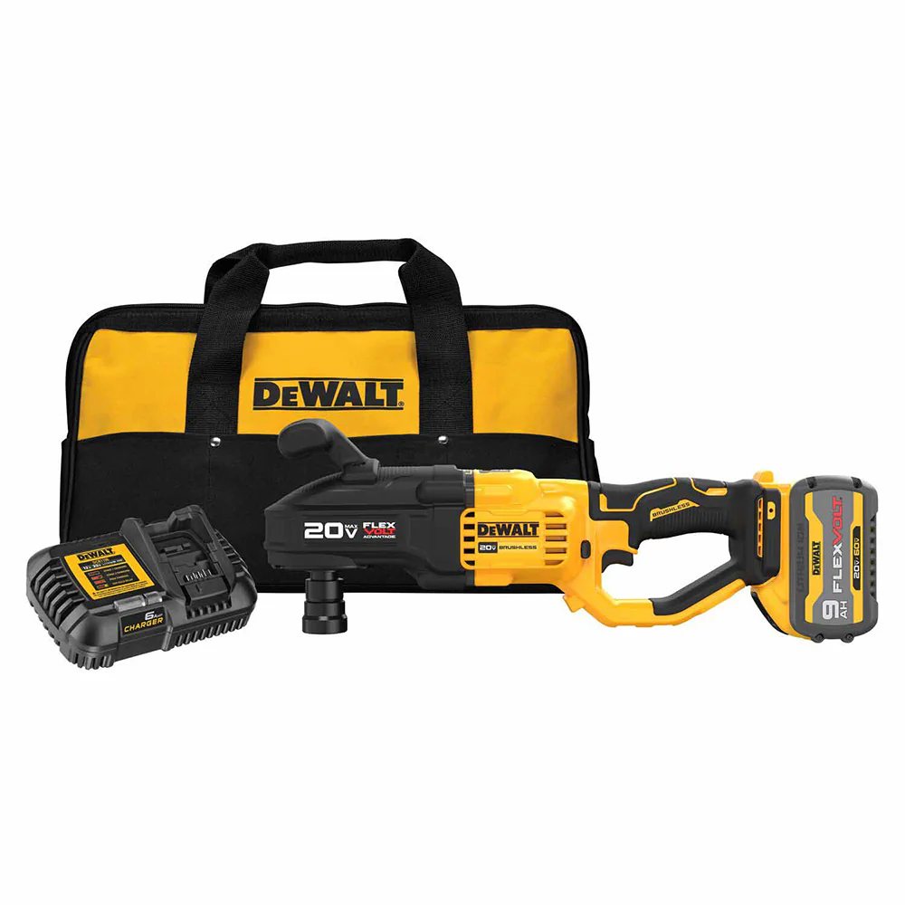 DeWalt DCD445X1 20V MAX* Brushless Cordless 7/16 in. Compact Quick Change Stud and Joist Drill Kit with FLEXVOLT ADVANTAGE Kit - Moutools