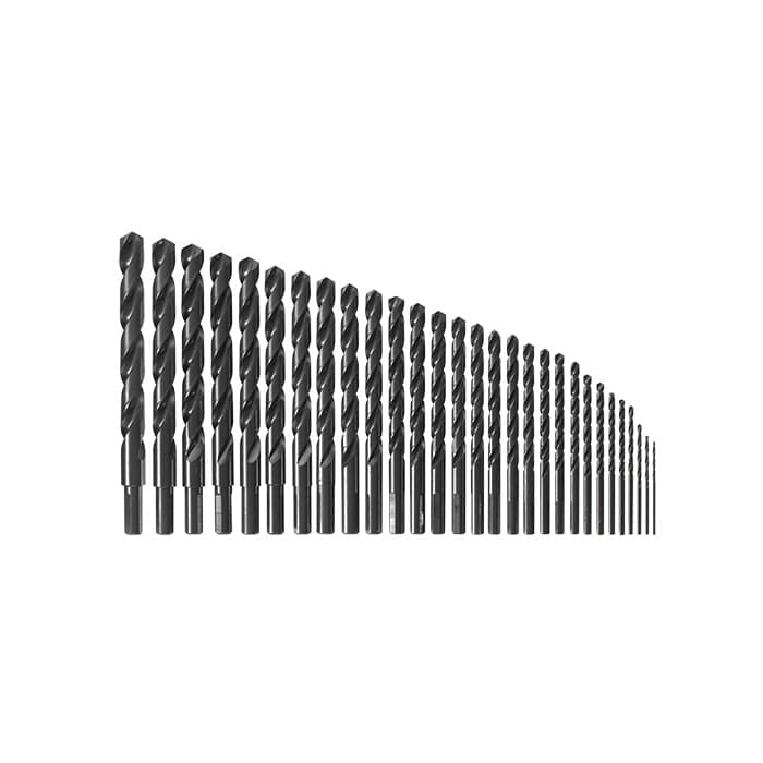 Bosch BL29 29 Piece Black Oxide Metal Drill Bit Set - Moutools
