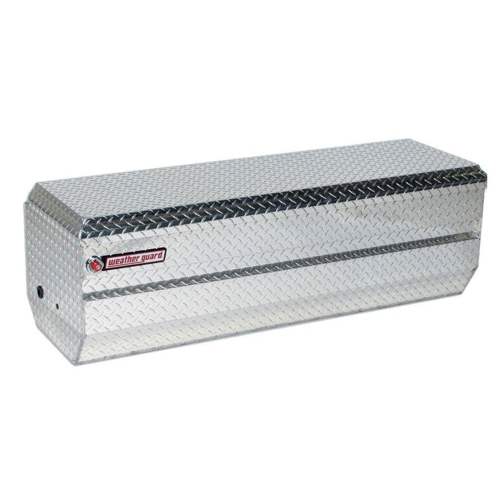 WeatherGuard 664-0-01 Clear Aluminum Full Size All-Purpose Chest, 13.1 Cu. Ft. - Moutools