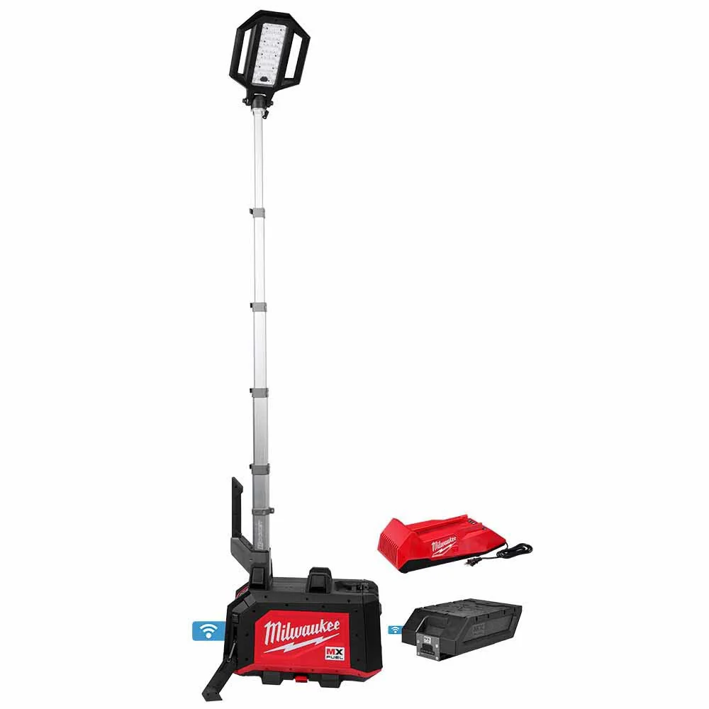 Milwaukee MXF040-1XC MX FUEL ROCKET Dual Power Compact Tower Light - Moutools