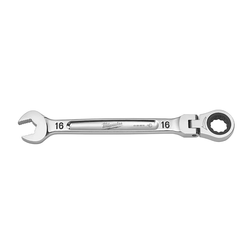Milwaukee 45-96-9616 16mm Flex Head Combination Wrench - Moutools
