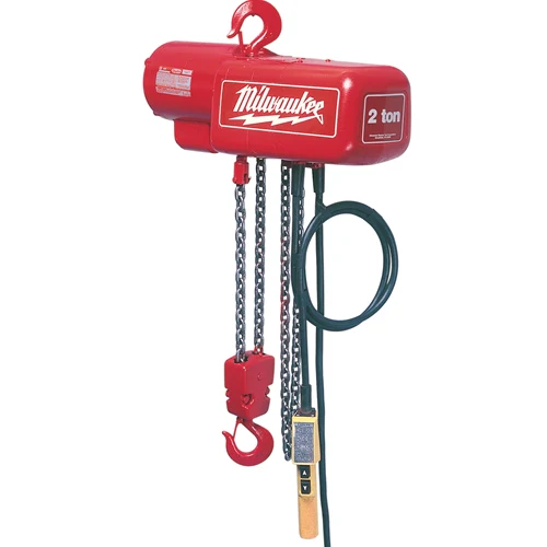 Milwaukee 9560 1/2 Ton Electric Chain Hoist - 10 ft. - Moutools