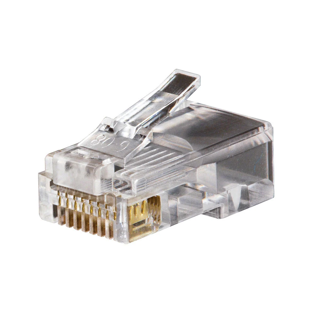 Klein VDV826-628 Modular Data Plugs, RJ45-CAT5e, 10-Pack - Moutools