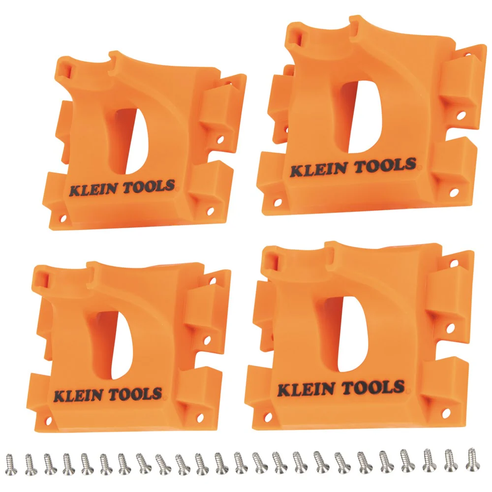 Klein BCRP04 Cartridges, S-Hook, Rail System, 4-Pack - Moutools