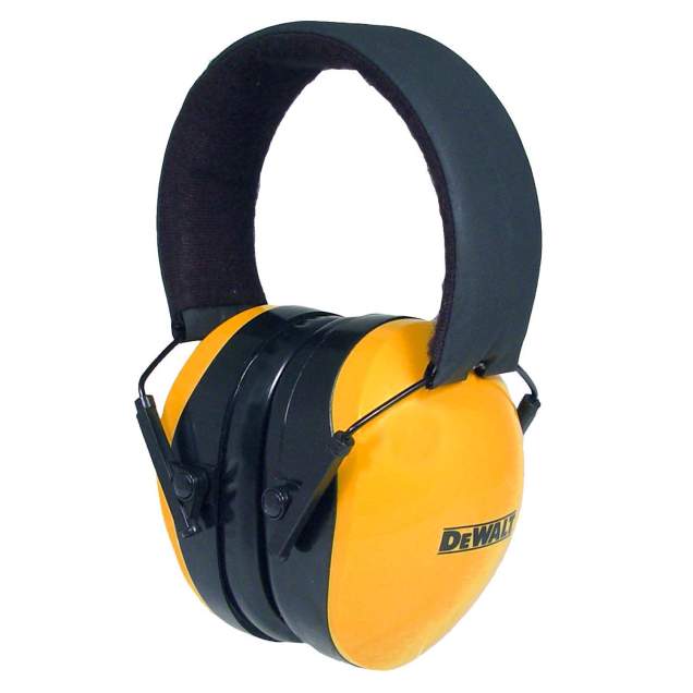 Dewalt DPG62-C Interceptor Compact Folding Earmuffs, Yellowith Black - Moutools