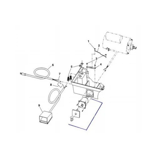 Ridgid 20133 Switch Assembly for Use With Model 1822-I Pipe and Bolt Threading Machine - Moutools